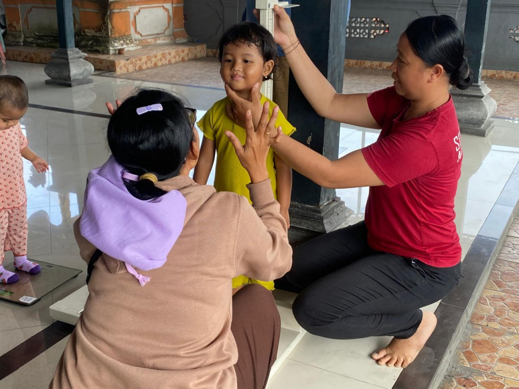 Kegiatan Rutin Posyandu Balita Banjar Dukuh Dalung di Bulan Agustus 2025